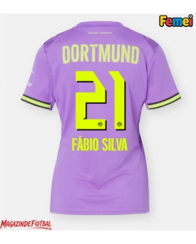Borussia Dortmund Fabio Silva #21 Tricou Fotbal Replică 2026-27 Femei Treilea Borussia Dortmund Fabio Silva #21 Tricou Fotbal Replică 2026-27 Femei Treilea